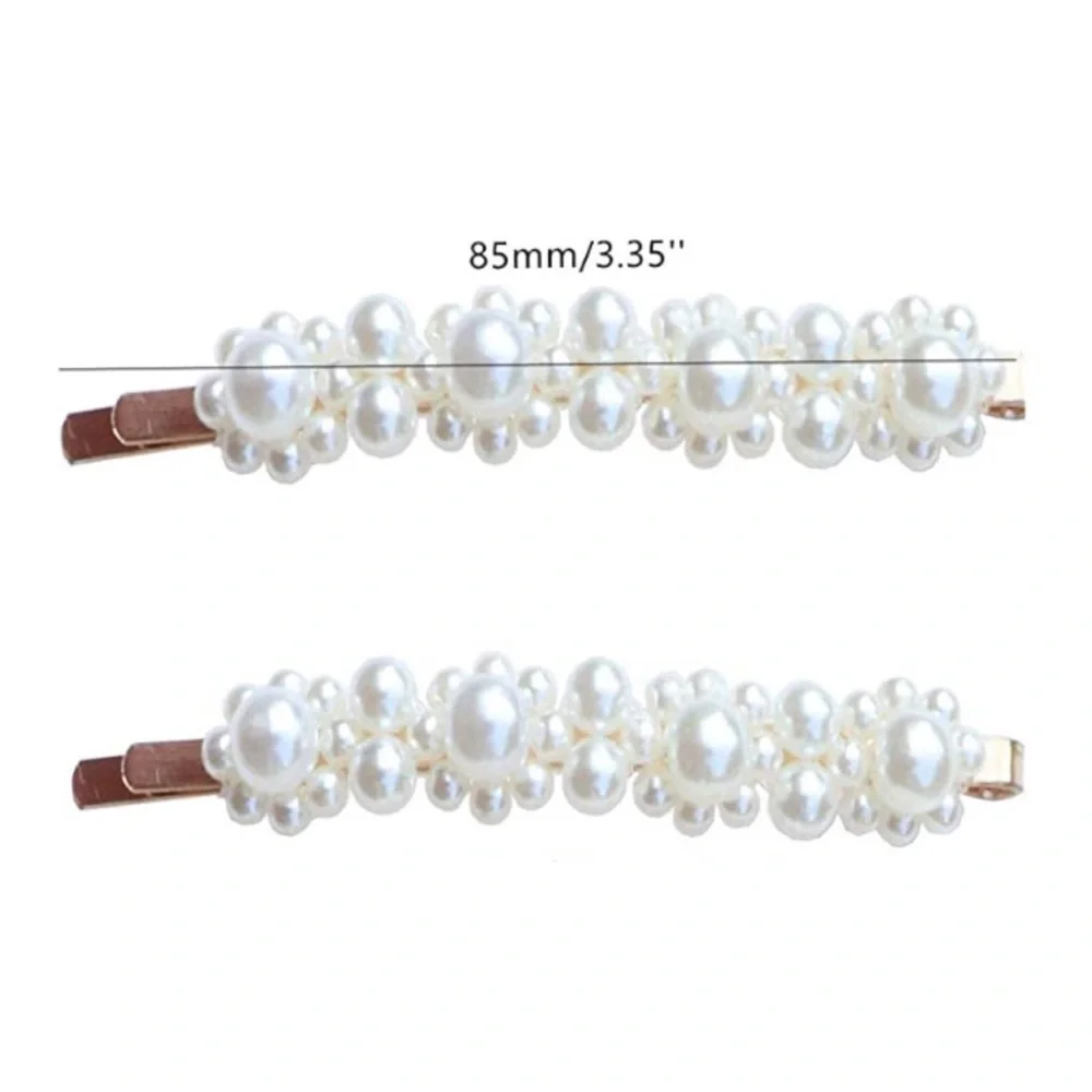 Faux Pearl Jumbo Hair Barrette